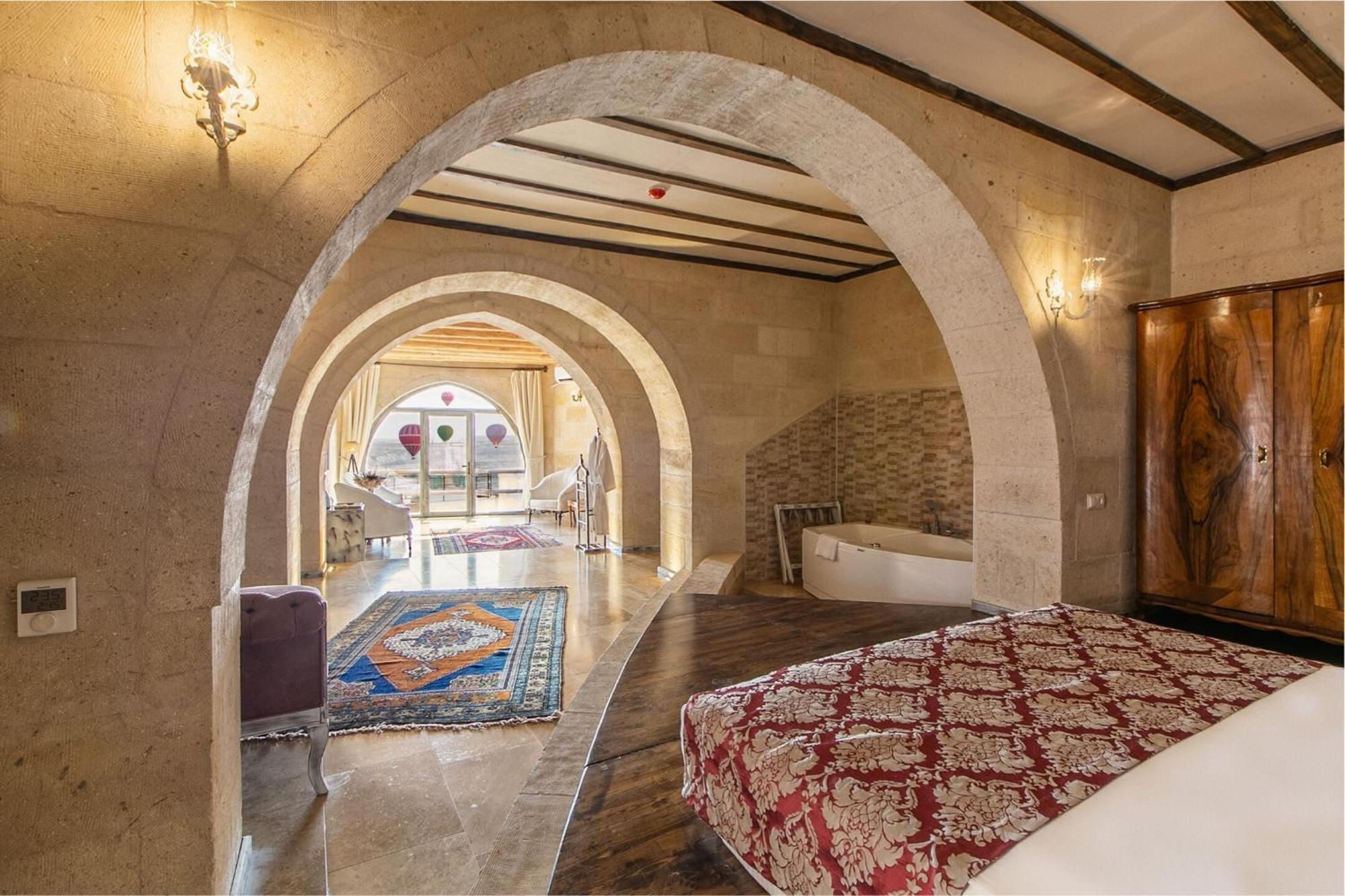 Karlik Cave Suite Cappadocia Учгісар Екстер'єр фото