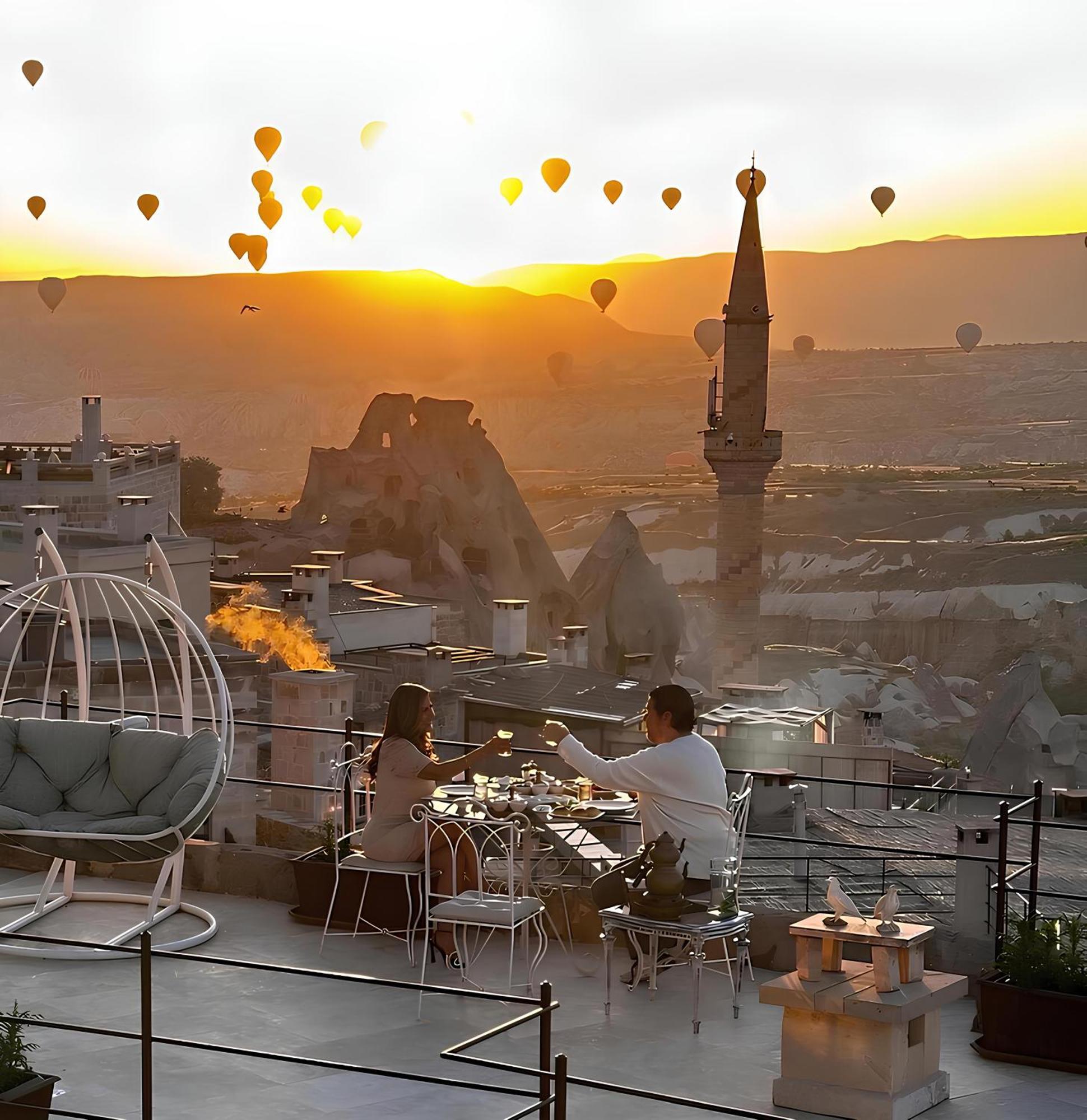 Karlik Cave Suite Cappadocia Учгісар Екстер'єр фото